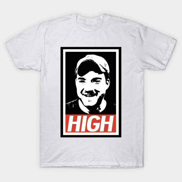 Spoole Is High T-Shirt by MrTTom